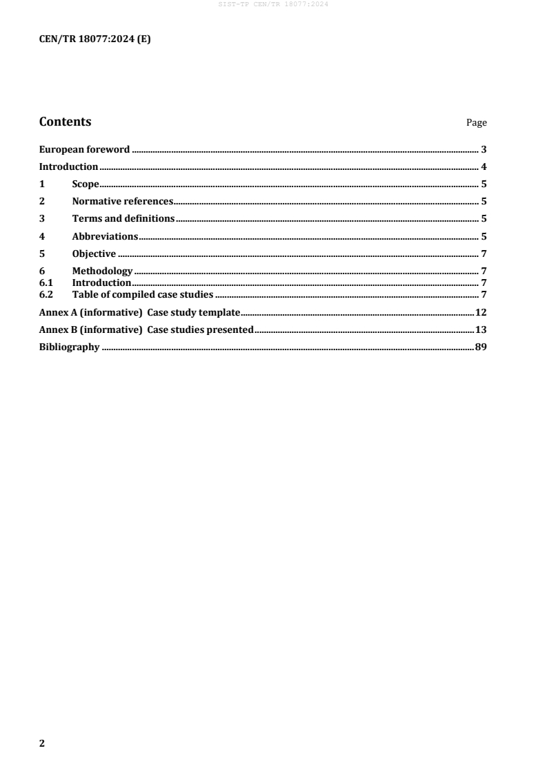 CEN/TR 18077:2024 TP CEN/TR 18077:2024 - BARVE - Page 4 preview