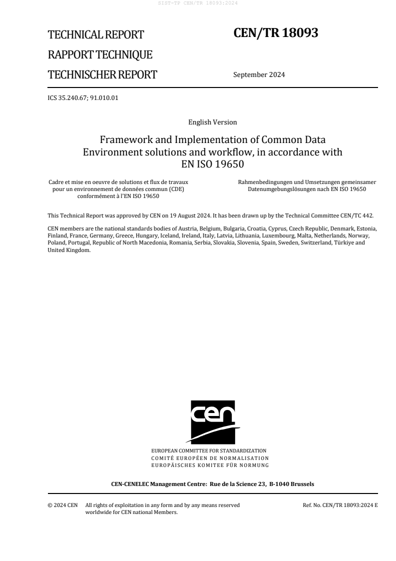 CEN/TR 18093:2024 TP CEN/TR 18093:2024 - BARVE - Page 3 preview