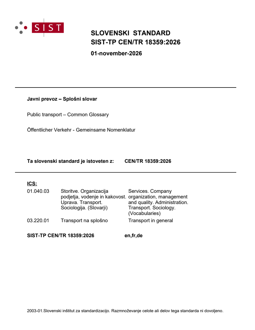 SIST-TP CEN/TR 18359:2026 SIST-TP CEN/TR 18359:2026 - Page 1 preview