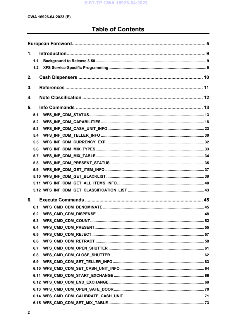 CWA 16926-64:2023 TP CWA 16926-64:2023 - Page 4 preview