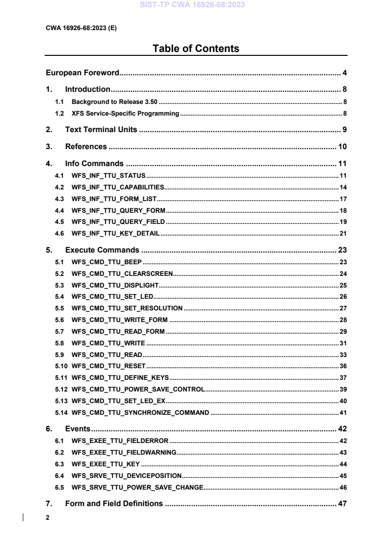 CWA 16926-68:2023 TP CWA 16926-68:2023 - Page 4 preview