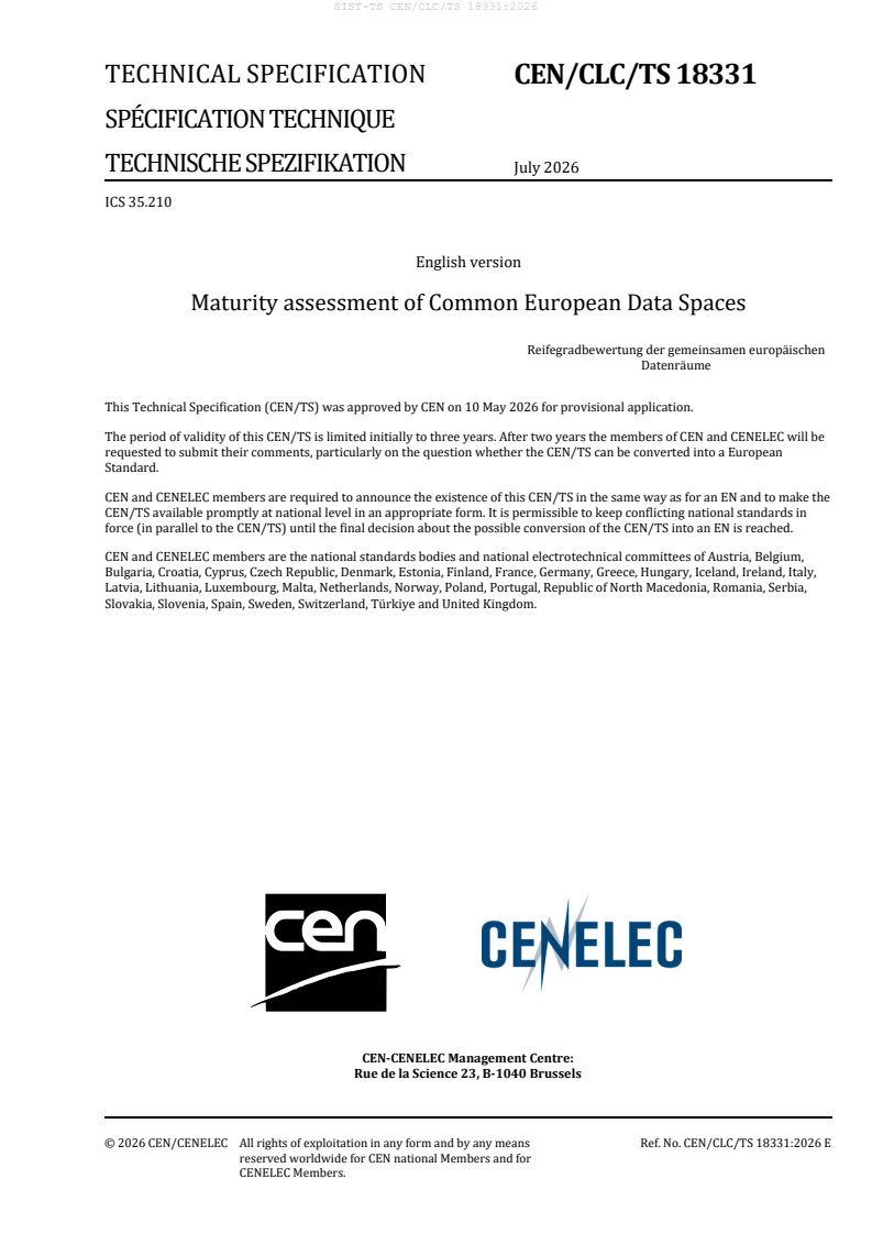 CEN/CLC/TS 18331:2026 TS CEN/CLC/TS 18331:2026 - BARVE - Page 3 preview