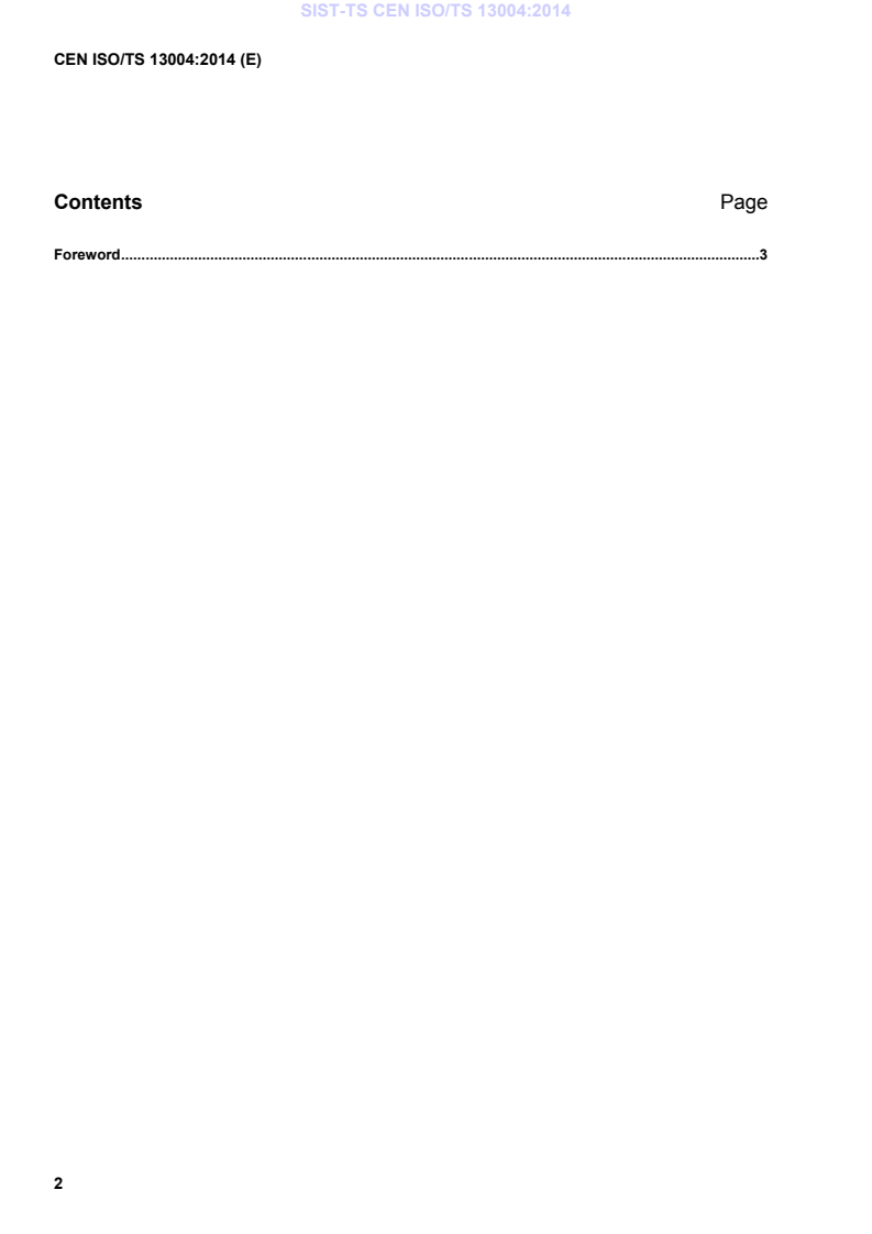 CEN ISO/TS 13004:2014 TS CEN ISO/TS 13004:2014 - Page 4 preview