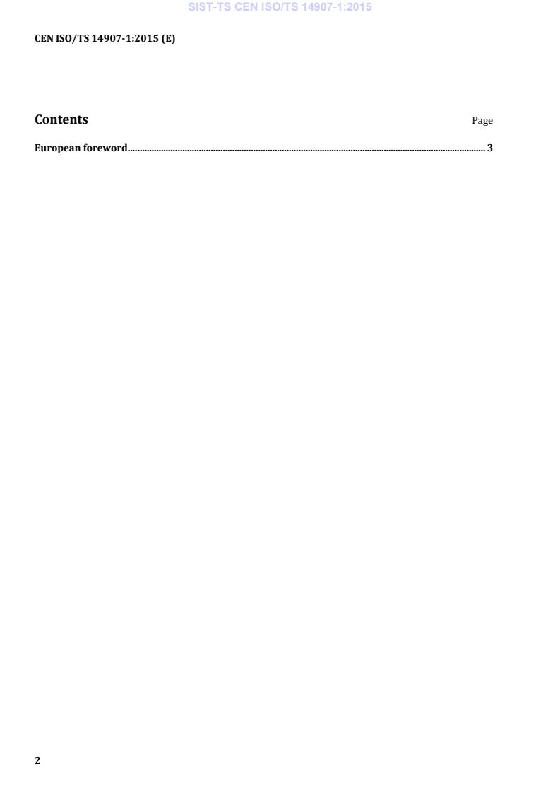 CEN ISO/TS 14907-1:2015 TS CEN ISO/TS 14907-1:2015 - BARVE - Page 4 preview