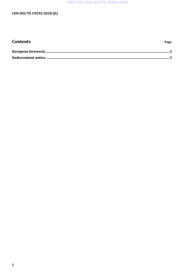 CEN ISO/TS 19293:2018 TS CEN ISO/TS 19293:2018 - BARVE - Page 4 preview