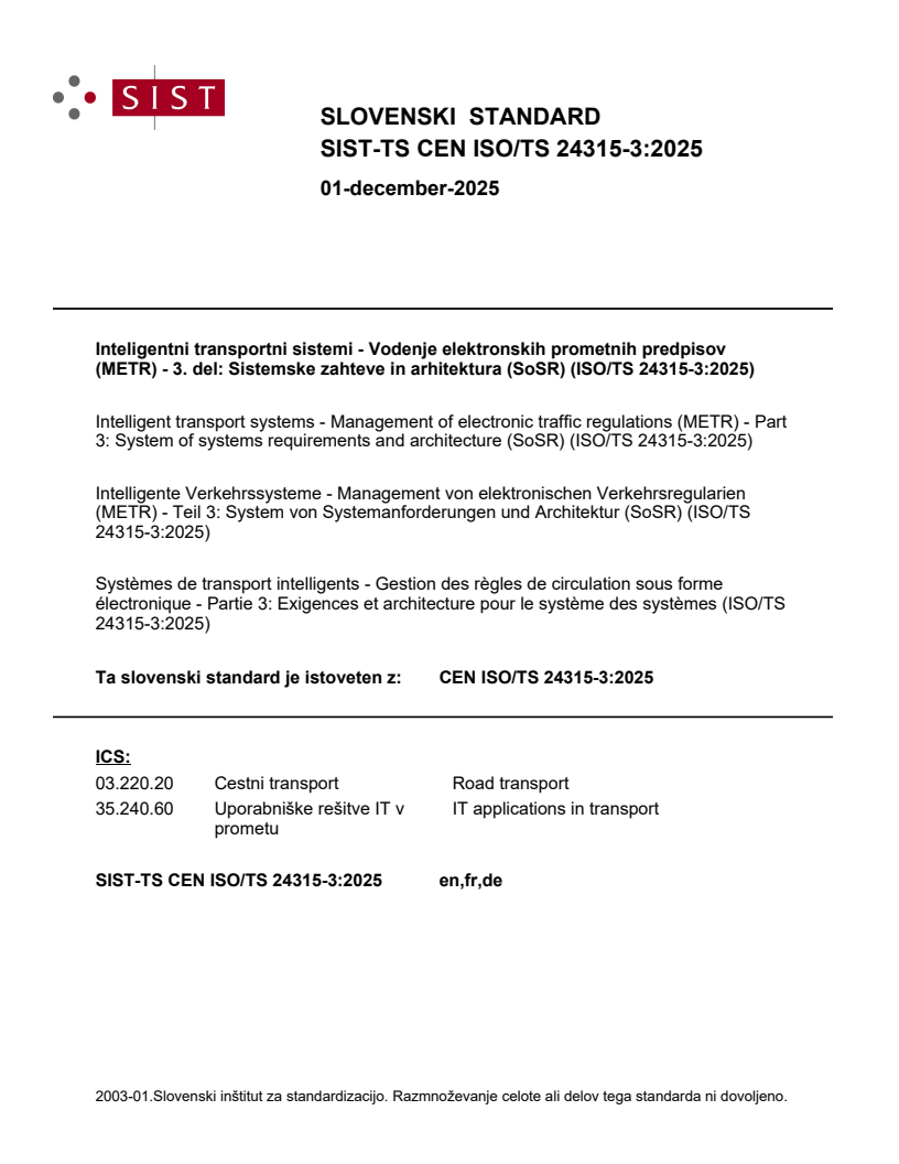SIST-TS CEN ISO/TS 24315-3:2025 SIST-TS CEN ISO/TS 24315-3:2025 - BARVE
