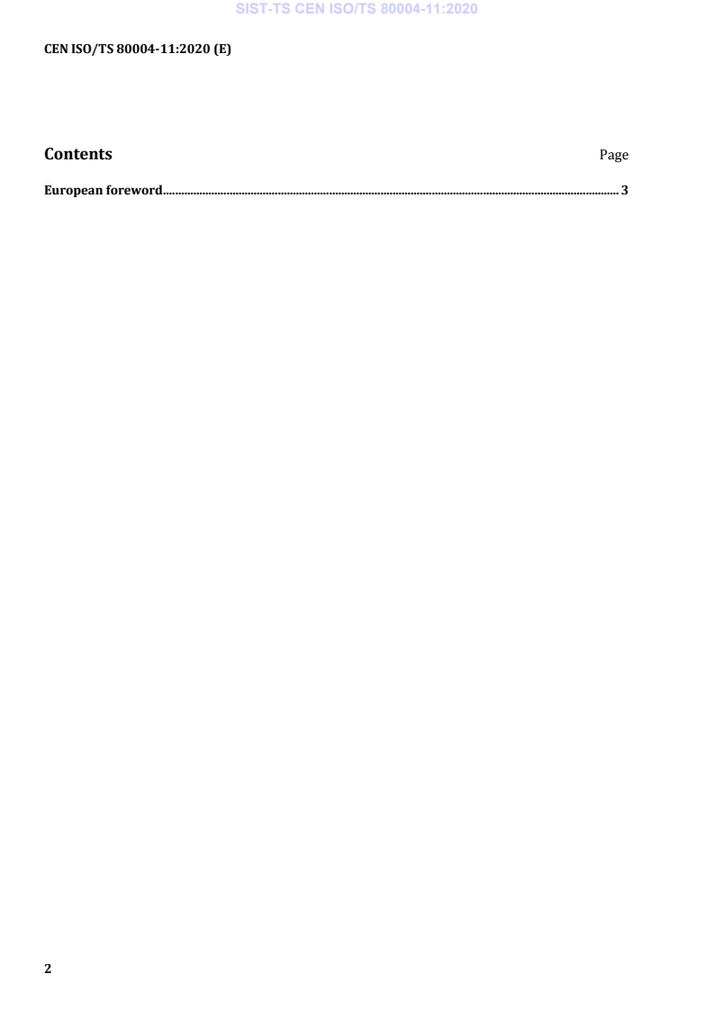 CEN ISO/TS 80004-11:2020 TS CEN ISO/TS 80004-11:2020 - Page 4 preview