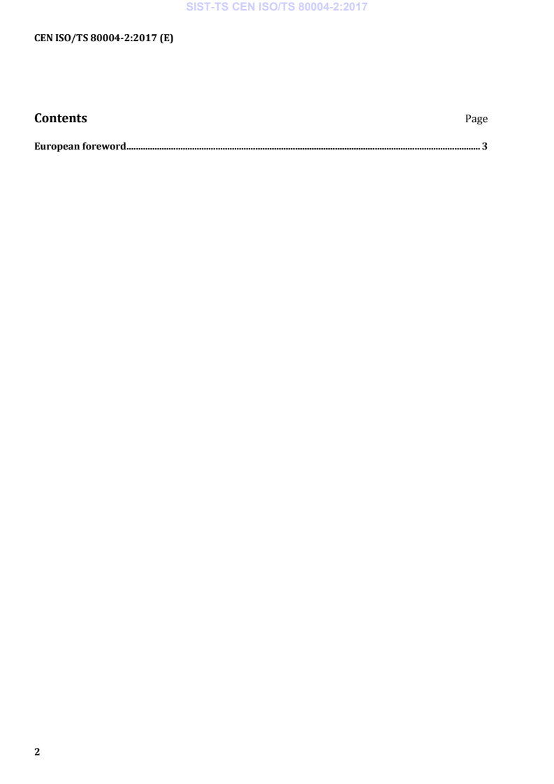 CEN ISO/TS 80004-2:2017 TS CEN ISO/TS 80004-2:2017 - Page 4 preview