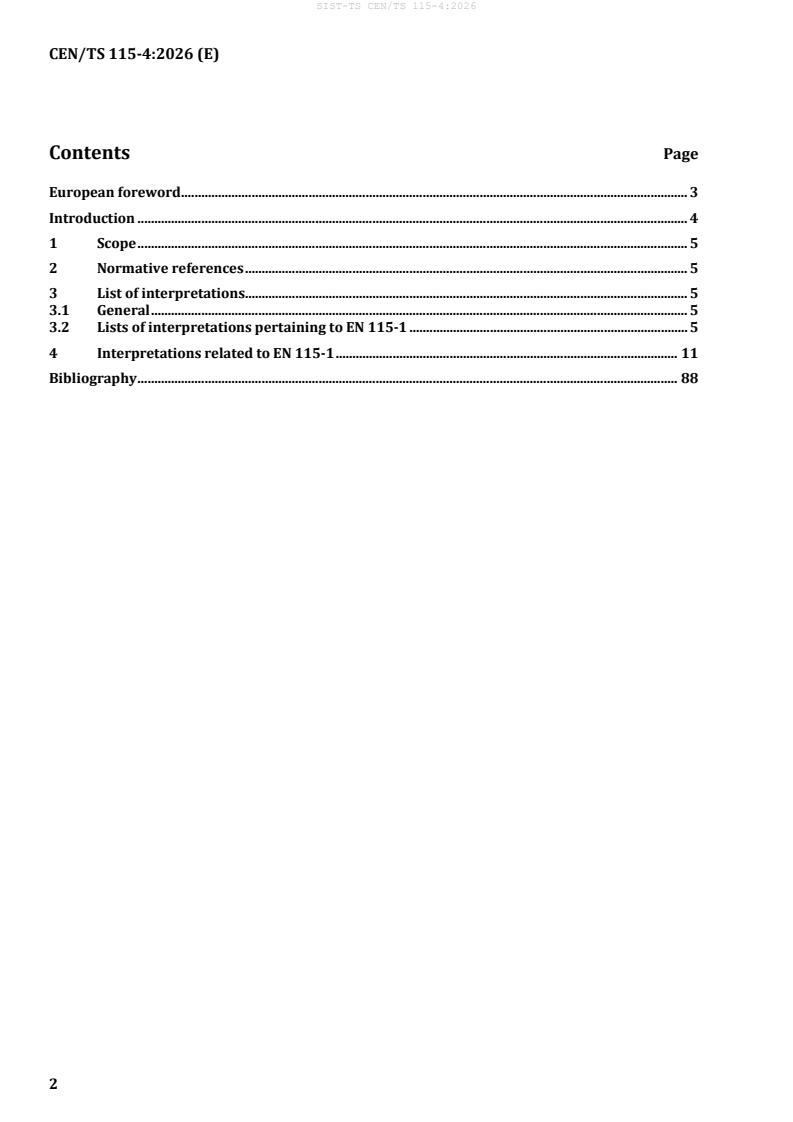 SIST-TS CEN/TS 115-4:2026 SIST-TS CEN/TS 115-4:2026 - BARVE - Page 4 preview