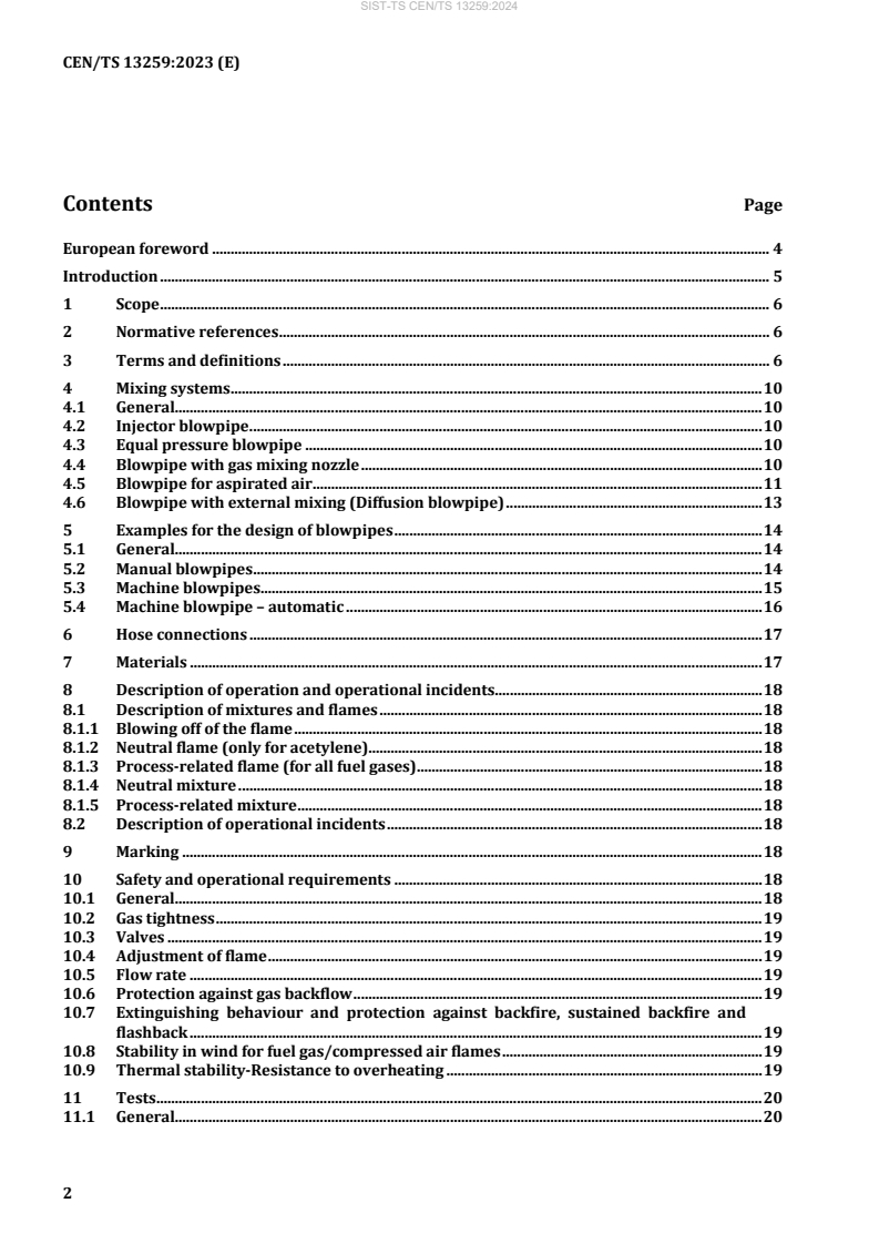 CEN/TS 13259:2023 TS CEN/TS 13259:2024 - Page 4 preview