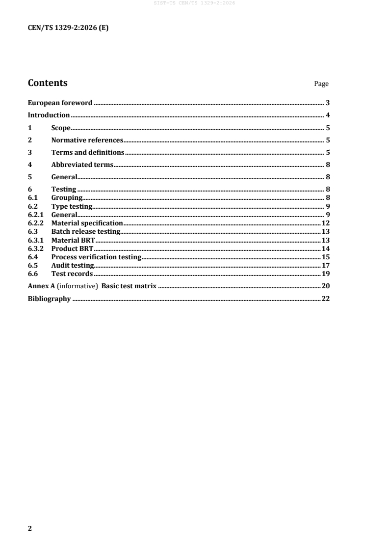 SIST-TS CEN/TS 1329-2:2026 SIST-TS CEN/TS 1329-2:2026 - Page 4 preview