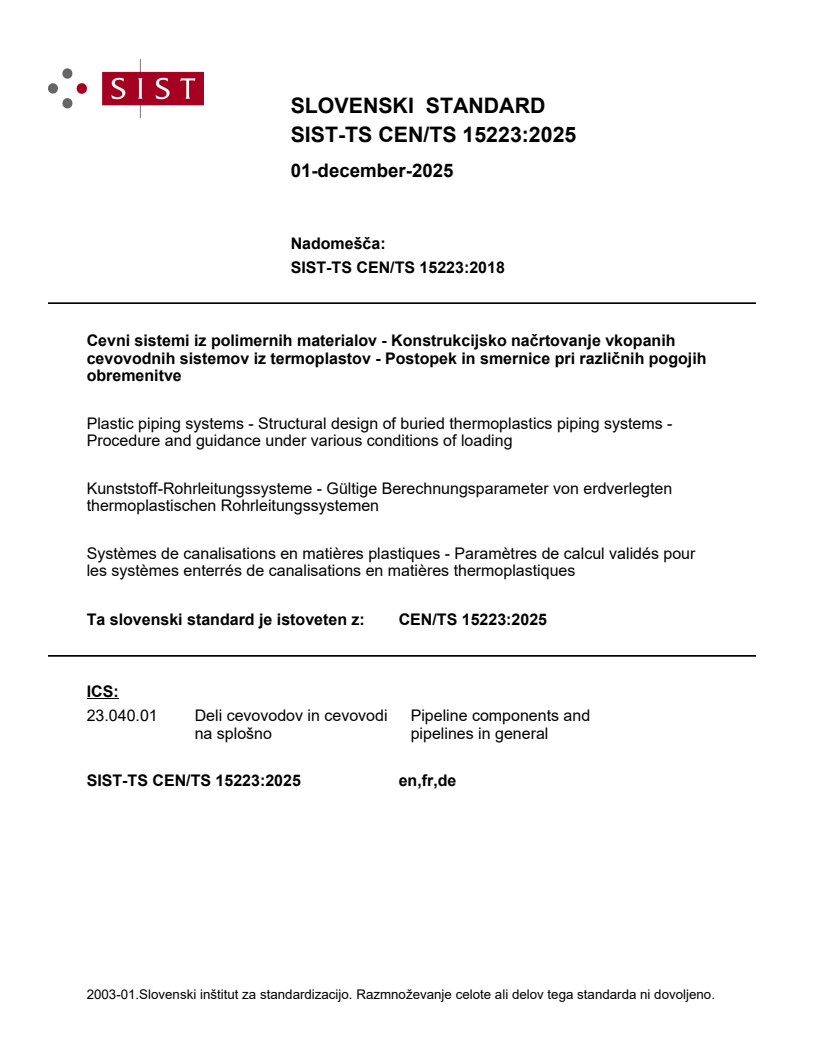 SIST-TS CEN/TS 15223:2025