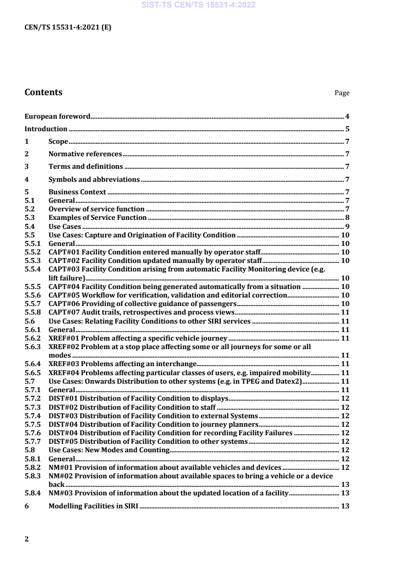 CEN/TS 15531-4:2021 TS CEN/TS 15531-4:2022 - BARVE - Page 4 preview
