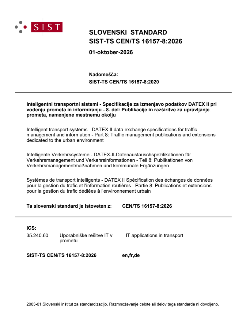 SIST-TS CEN/TS 16157-8:2026 SIST-TS CEN/TS 16157-8:2026 - BARVE - Page 1 preview