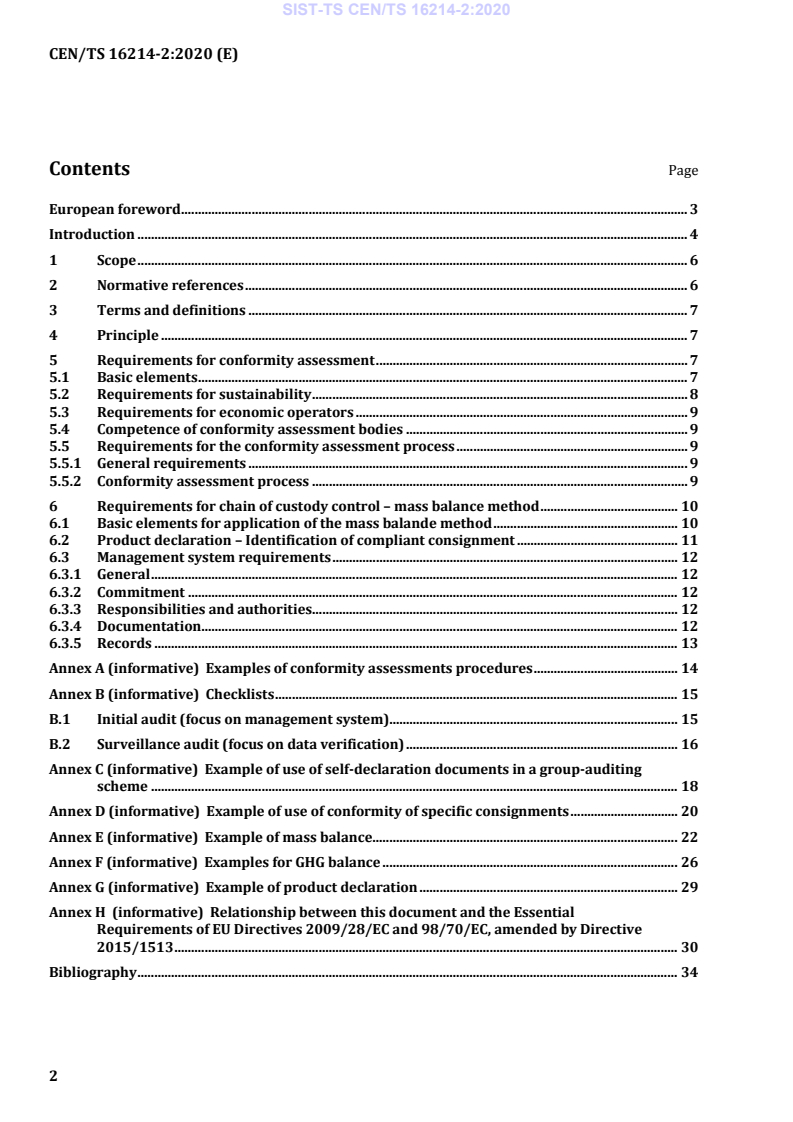 CEN/TS 16214-2:2020 TS CEN/TS 16214-2:2020 - Page 4 preview