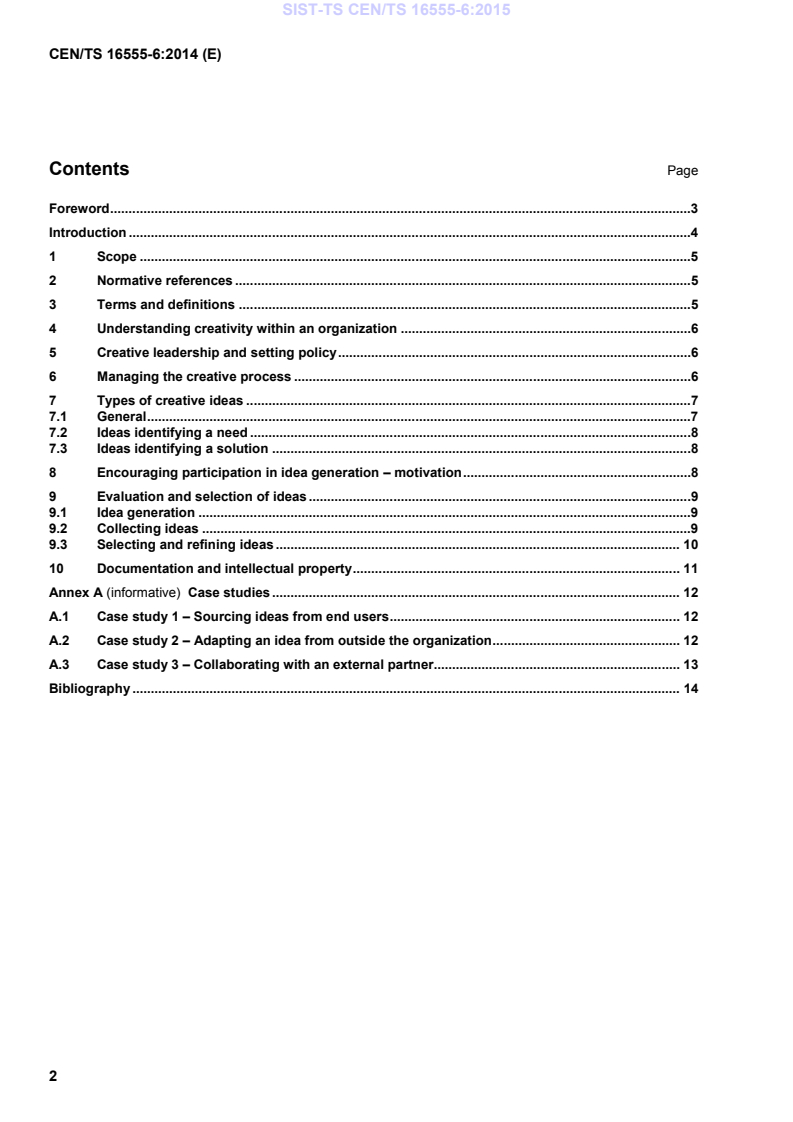 CEN/TS 16555-6:2014 TS CEN/TS 16555-6:2015 - Page 4 preview