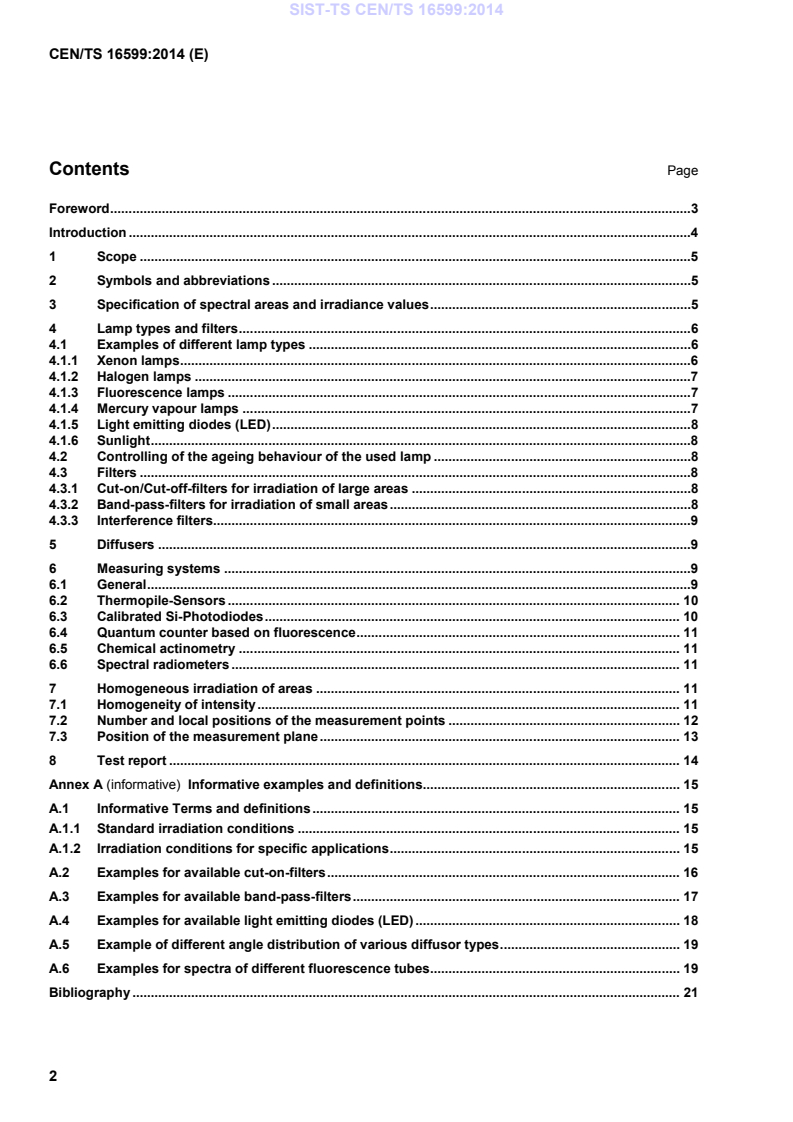 CEN/TS 16599:2014 TS CEN/TS 16599:2014 - BARVE - Page 4 preview