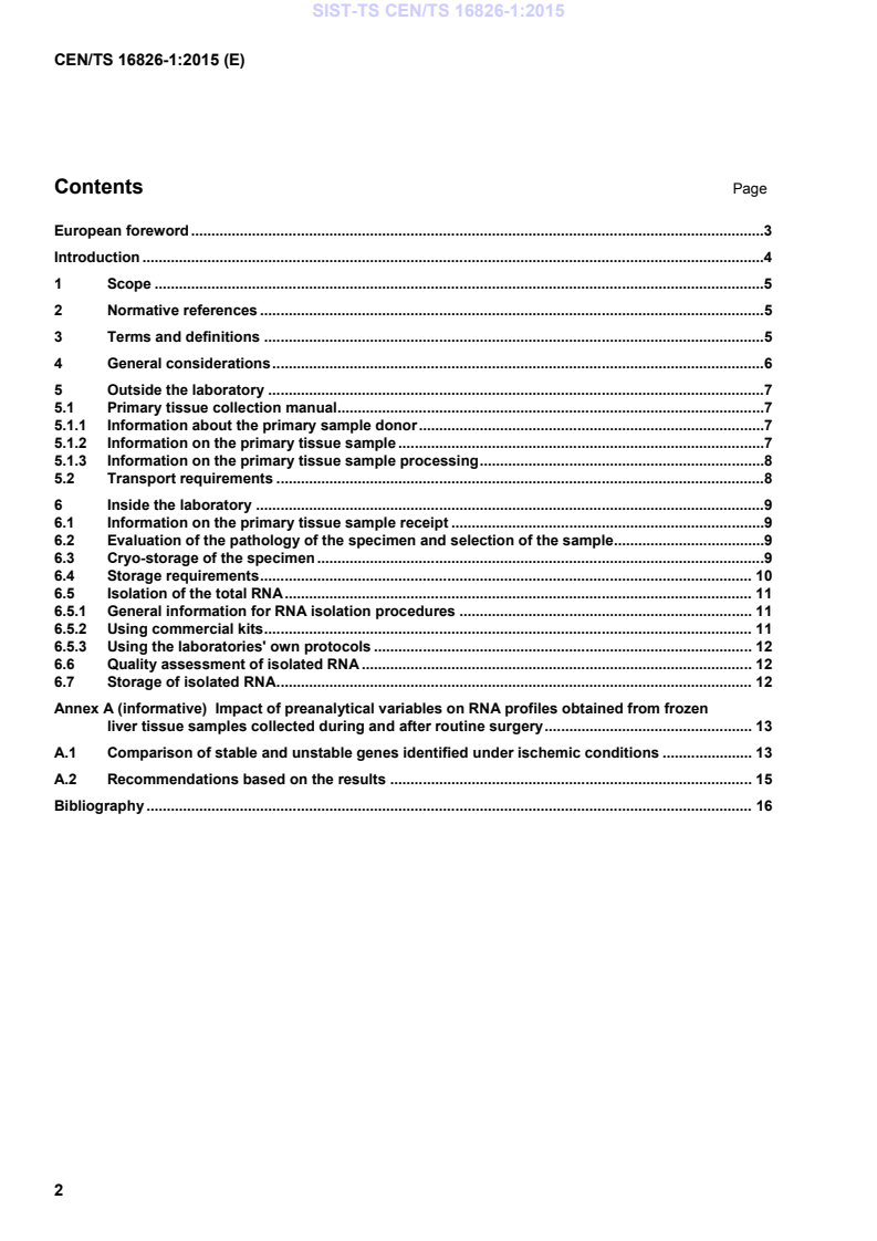 CEN/TS 16826-1:2015 TS CEN/TS 16826-1:2015 - BARVE - Page 4 preview