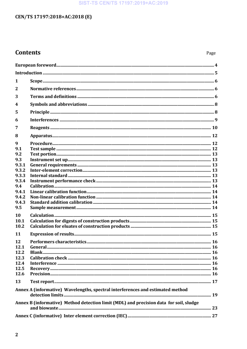 CEN/TS 17197:2018+AC:2018 TS CEN/TS 17197:2019+AC:2019 - Page 4 preview