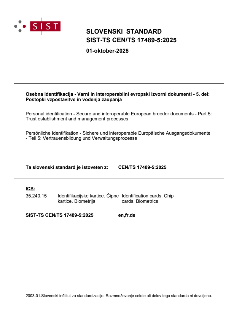 TS CEN/TS 17489-5:2025