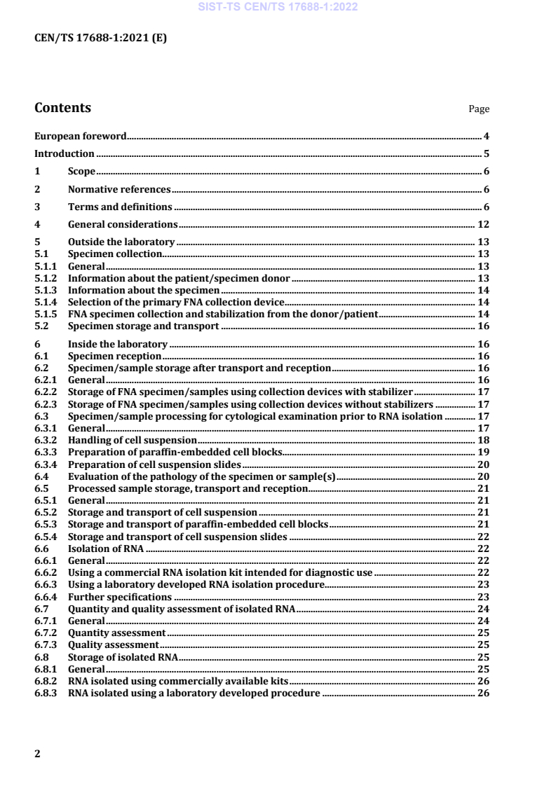 CEN/TS 17688-1:2021 TS CEN/TS 17688-1:2022 - BARVE - Page 4 preview