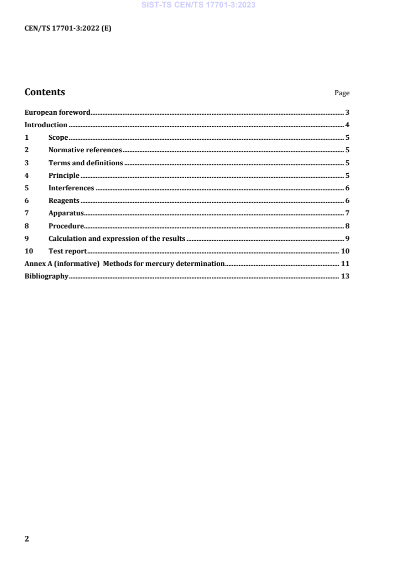 CEN/TS 17701-3:2022 TS CEN/TS 17701-3:2023 - Page 4 preview