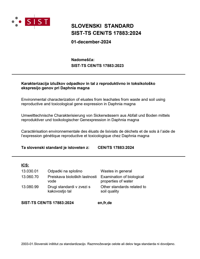 CEN/TS 17883:2024 TS CEN/TS 17883:2024 - BARVE - Page 1 preview