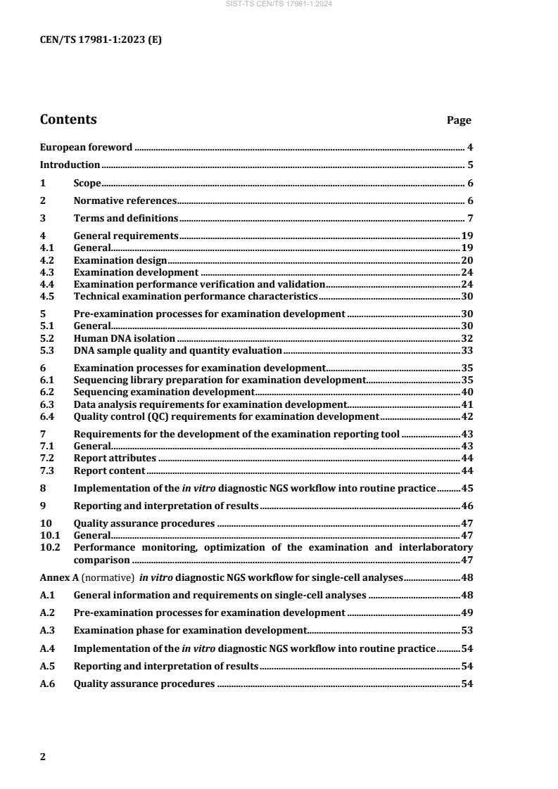 CEN/TS 17981-1:2023 TS CEN/TS 17981-1:2024 - Page 4 preview