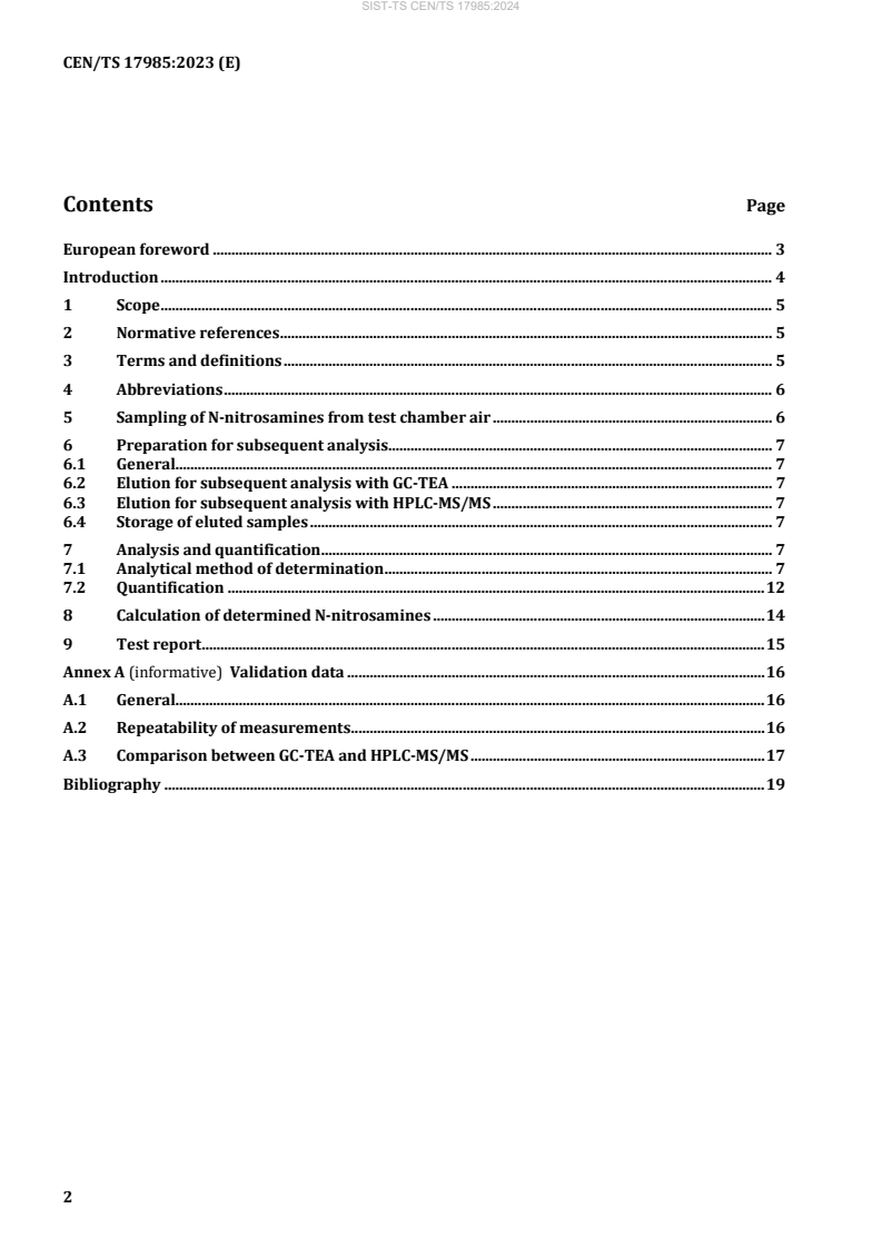 CEN/TS 17985:2023 TS CEN/TS 17985:2024 - BARVE - Page 4 preview