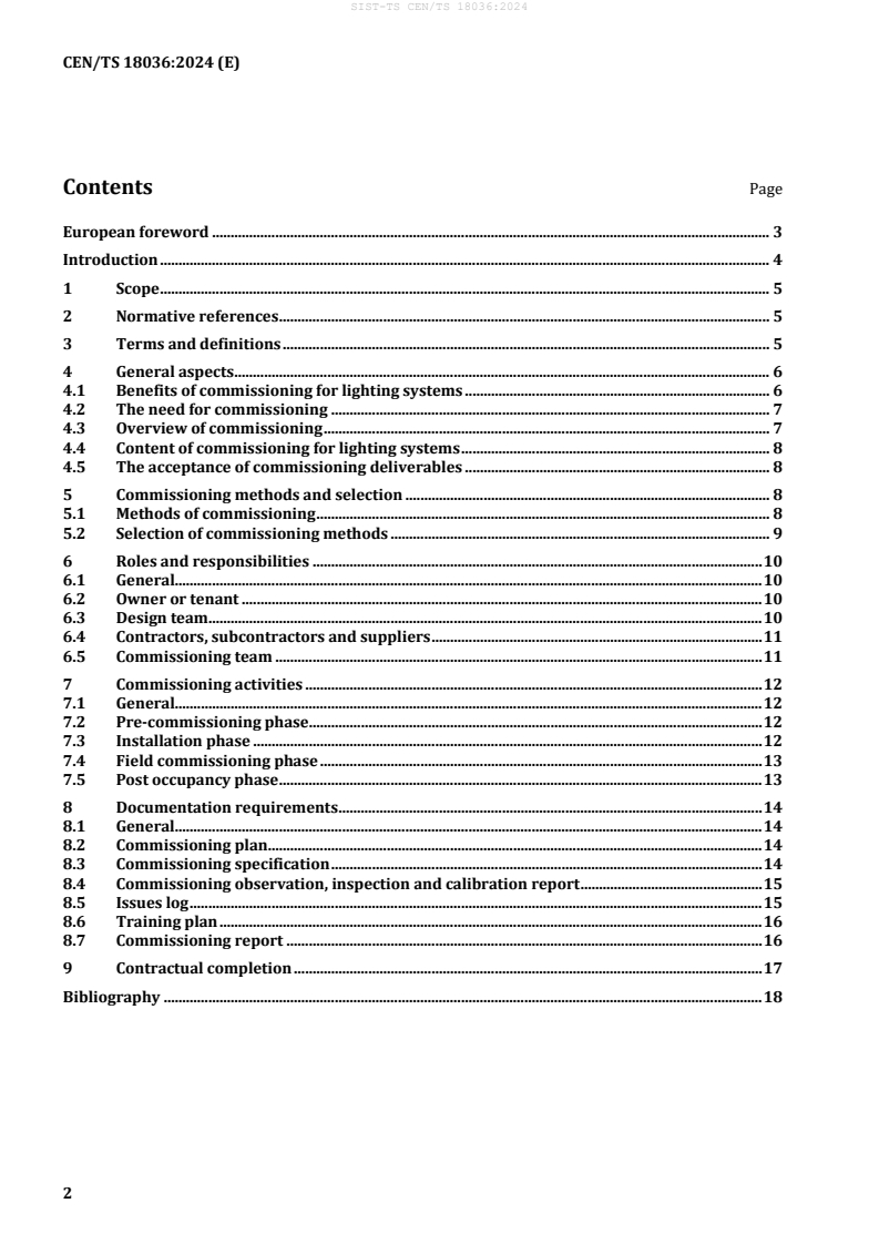 CEN/TS 18036:2024 TS CEN/TS 18036:2024 - BARVE - Page 4 preview