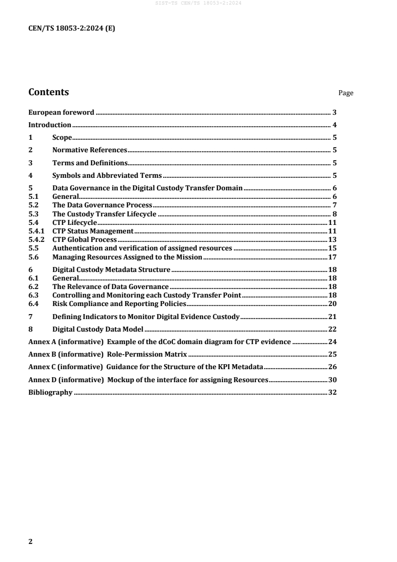 CEN/TS 18053-2:2024 TS CEN/TS 18053-2:2024 - BARVE - Page 4 preview