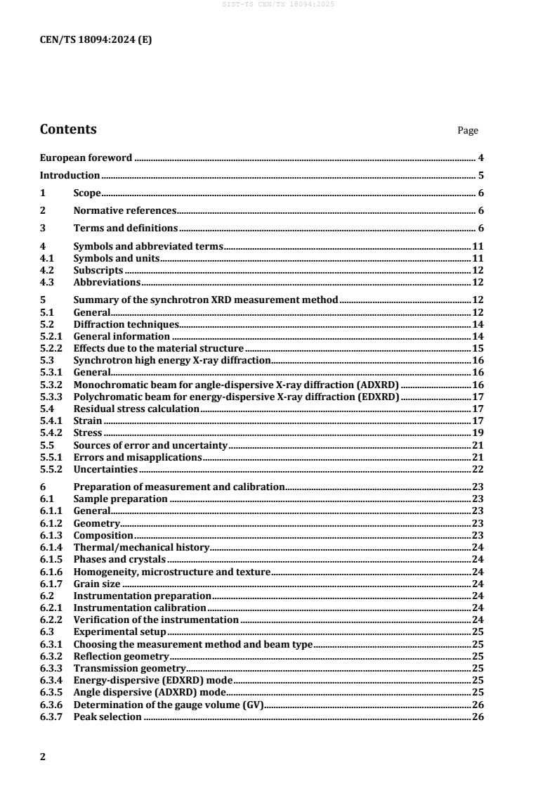 CEN/TS 18094:2024 TS CEN/TS 18094:2025 - Page 4 preview