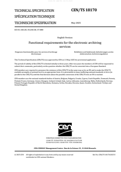 CEN/TS 18170:2025 TS CEN/TS 18170:2025 - Page 3 preview