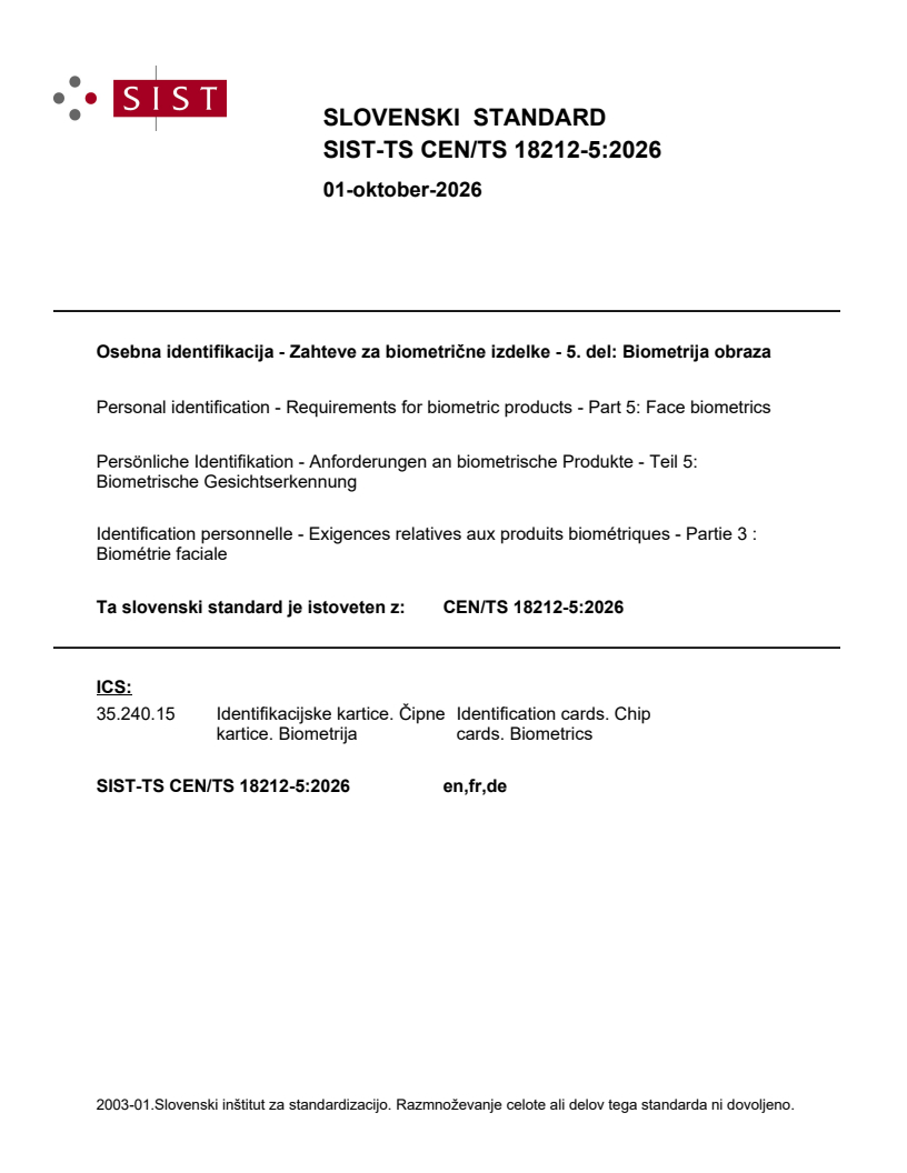 SIST-TS CEN/TS 18212-5:2026 SIST-TS CEN/TS 18212-5:2026 - BARVE - Page 1 preview
