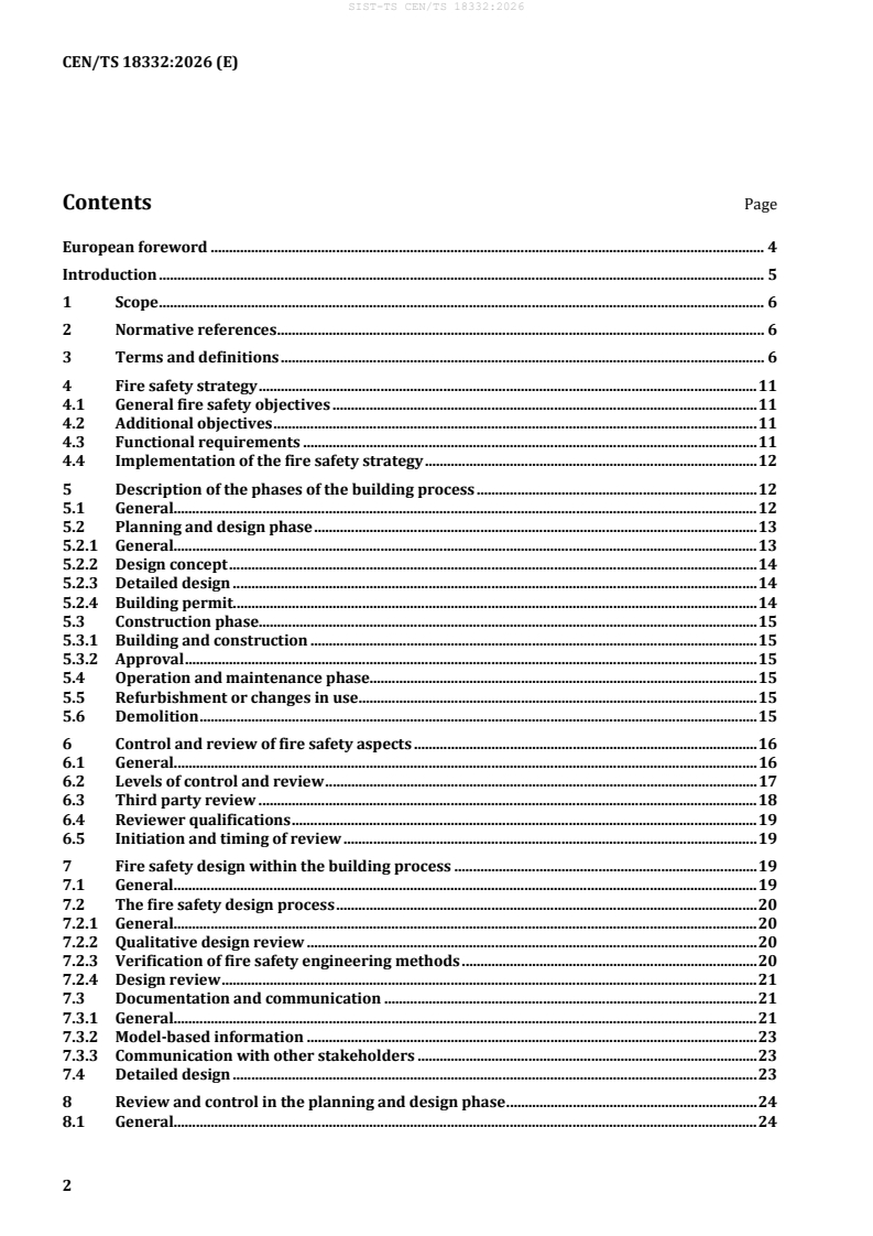 CEN/TS 18332:2026 TS CEN/TS 18332:2026 - Page 4 preview