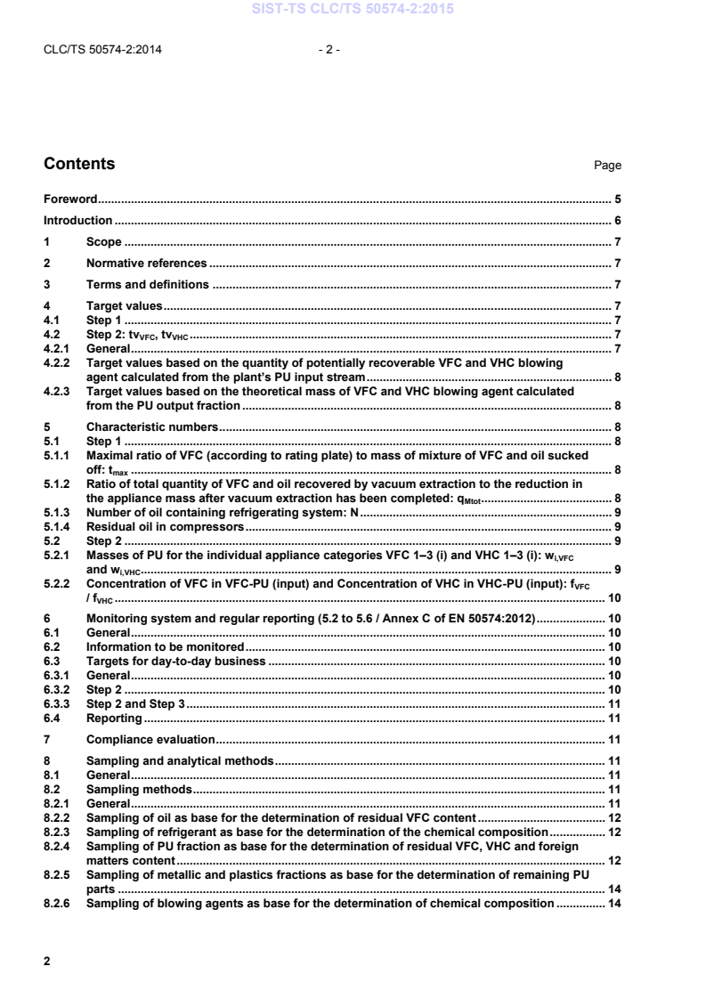 CLC/TS 50574-2:2014 TS CLC/TS 50574-2:2015 - BARVE - Page 4 preview