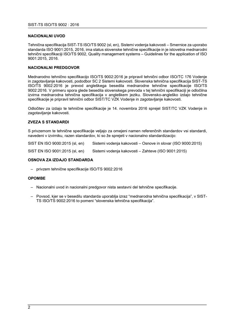 ISO/TS 9002:2016 TS ISO/TS 9002:2016 - Page 2 preview