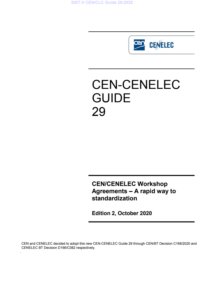 CEN/CLC Guide 29:2020 V CEN/CLC Guide 29:2020 - BARVE - Page 3 preview