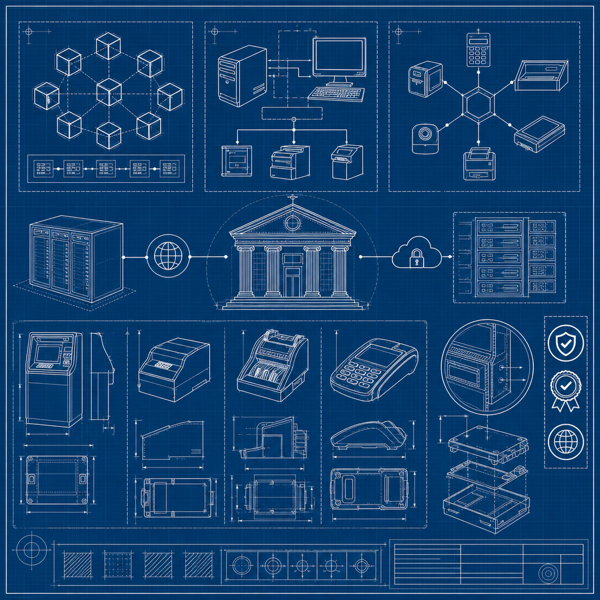 Key Information Technology Standards for Banking Applications: Blockchain, XFS Interfaces, and Device Integration