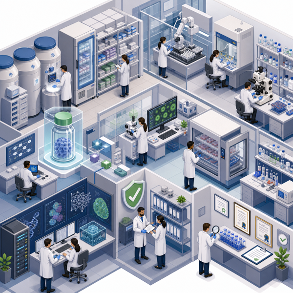 Biotechnology Standards: Enhancing Data Provenance, Biobanking, Cell Viability, and Predictive Modeling