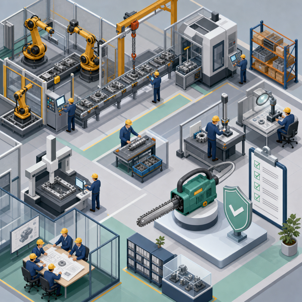 August 2026: New IEC Safety Standard Released for Hand-Held Chain Beam Saws