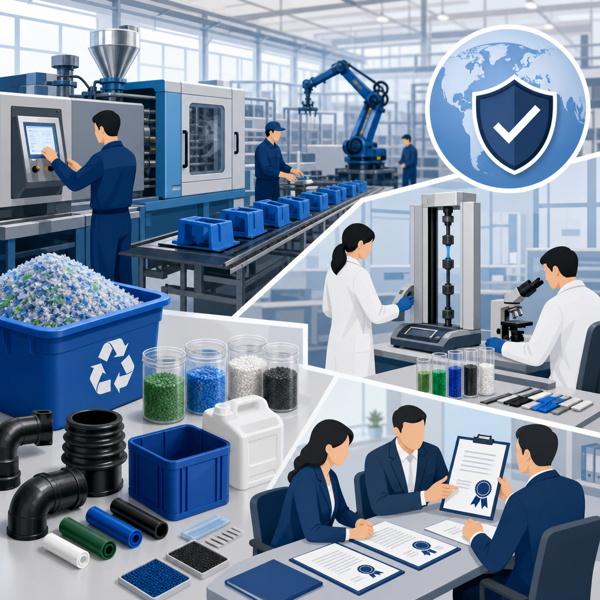 Plastics Standards That Drive Modern Manufacturing: From Recycled Materials to Mechanical Testing
