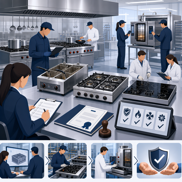 Cooking Appliances Safety and Performance: Key Standards for Fryers, Hobs, and Commercial Kitchens