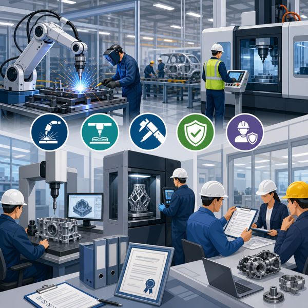 August 2026 Manufacturing Engineering Standards: Key Updates in Welding, Additive Manufacturing, and Tool Safety