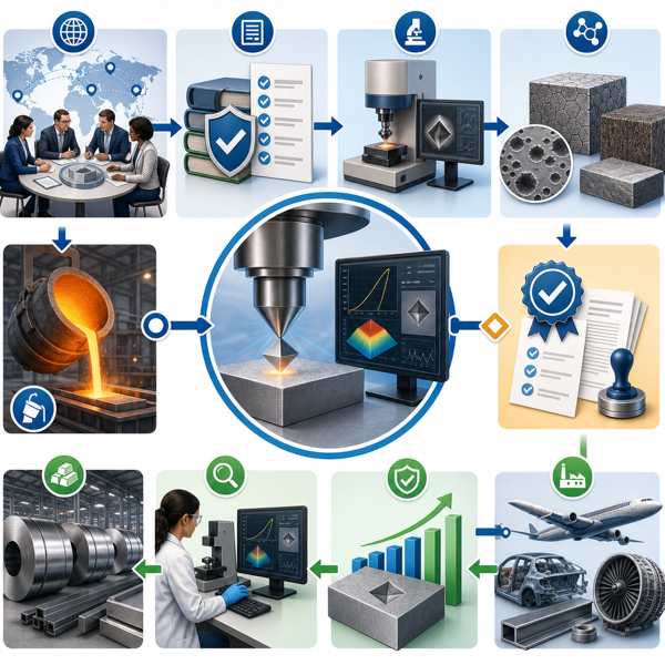 June 2026: New Instrumented Indentation Standards Advance Metallic Materials Testing