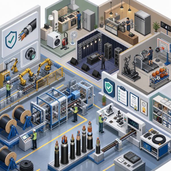 July 2026: Updated IEC Standard for Power Cables in Domestic, Commercial, and Entertainment Applications