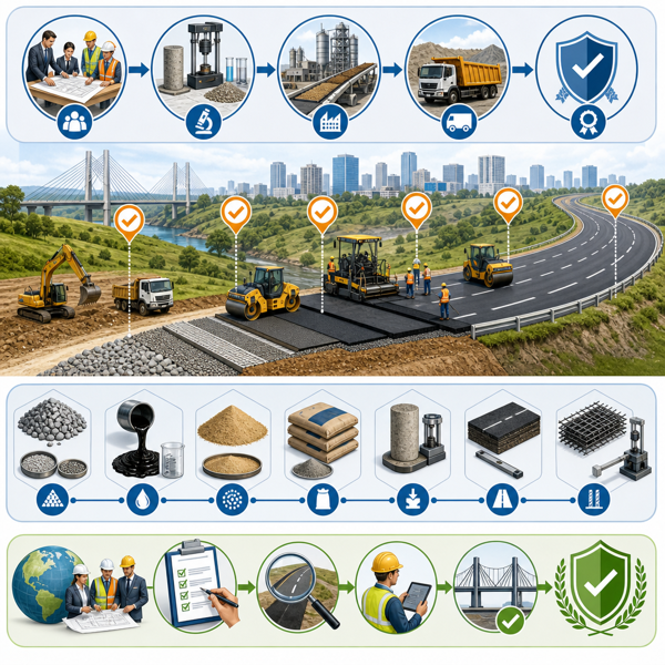 Key Road Construction Materials Standards: Ensuring Safety and Performance in Modern Civil Engineering