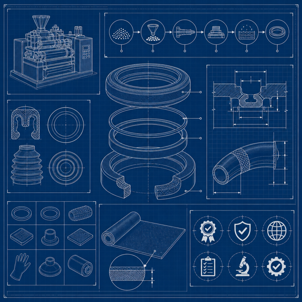 Rubber Standards Guide: Ensuring Quality, Durability, and Safety in Modern Industries