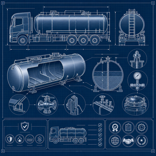 Crucial Safety Standards for Commercial Vehicle Tanks: Design and Equipment Explained