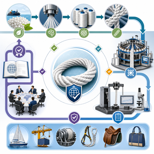 June 2026: New Standard for High Modulus Polyethylene Fibre Ropes in Textile and Leather Technology